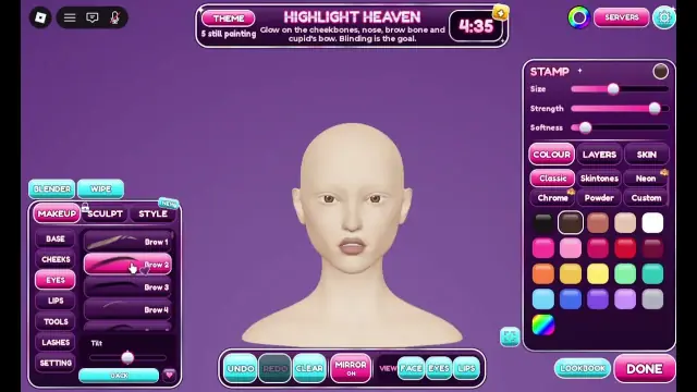 Facecard Makeup Showdown Eye Makeup: Application and Lash Guide