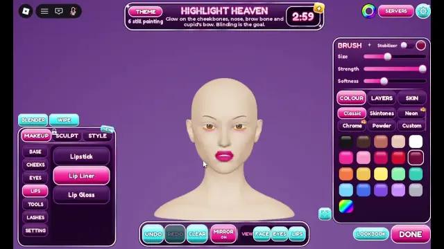 Facecard Makeup Showdown: Guide to Lip Liner, Gloss, and Combos
